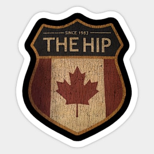 The tragically hip EST 1984 Vintage Sticker